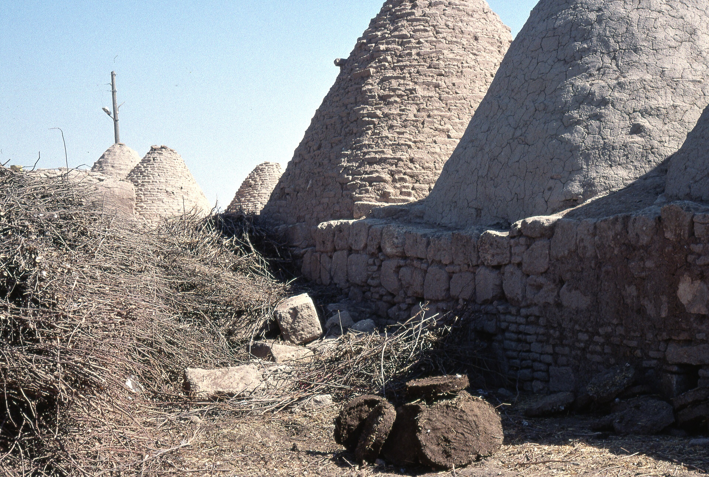 Traditional earthen beehive houses in Harran